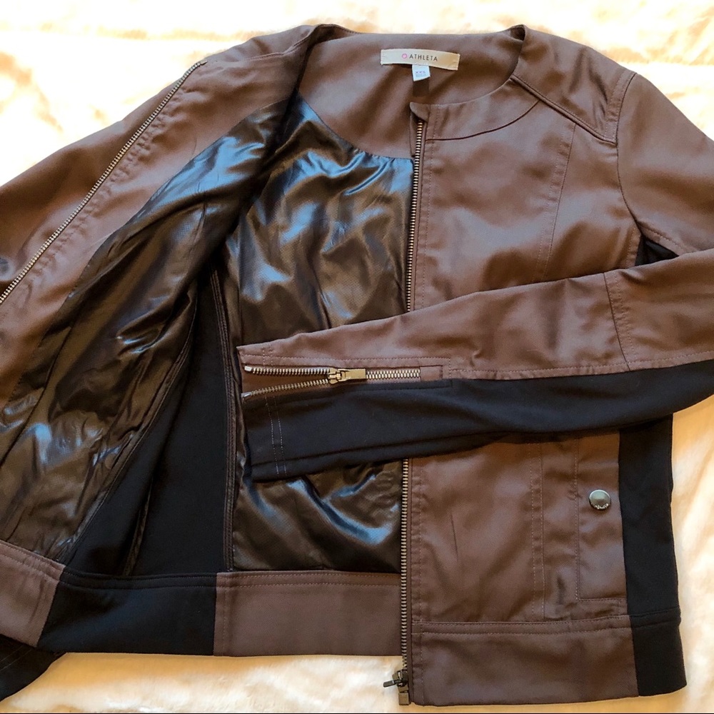 Athleta Bomber Jacket Mint Condition - Picture 4 of 4